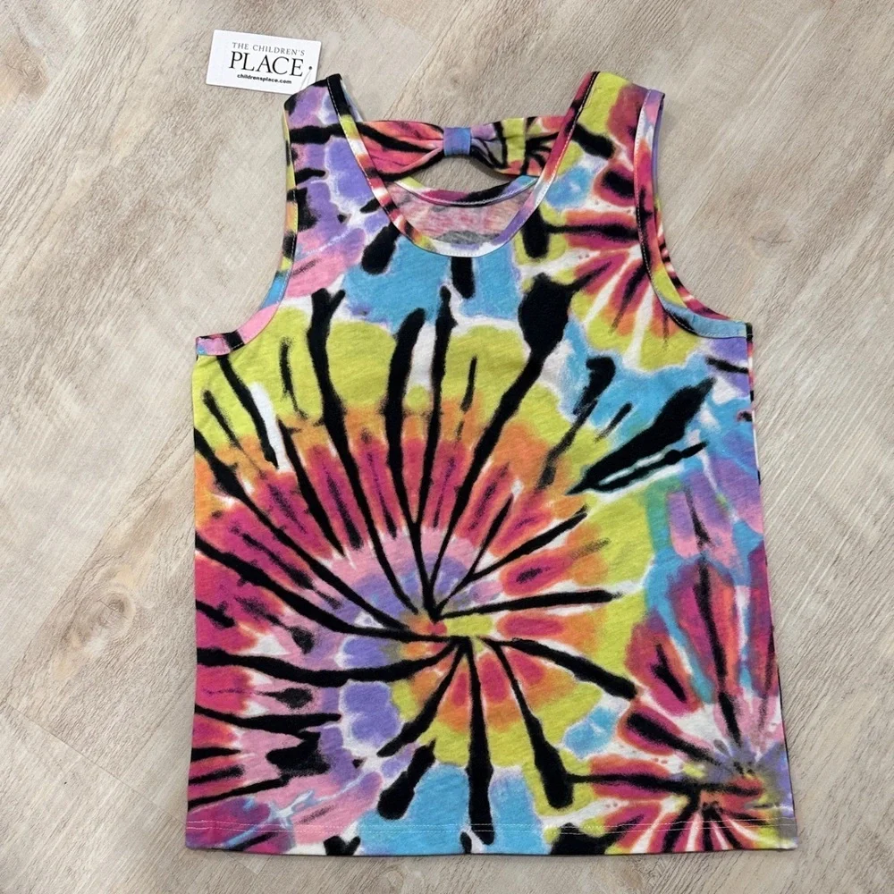 The Children's Place Multicolor Tie-Dye Tank Top